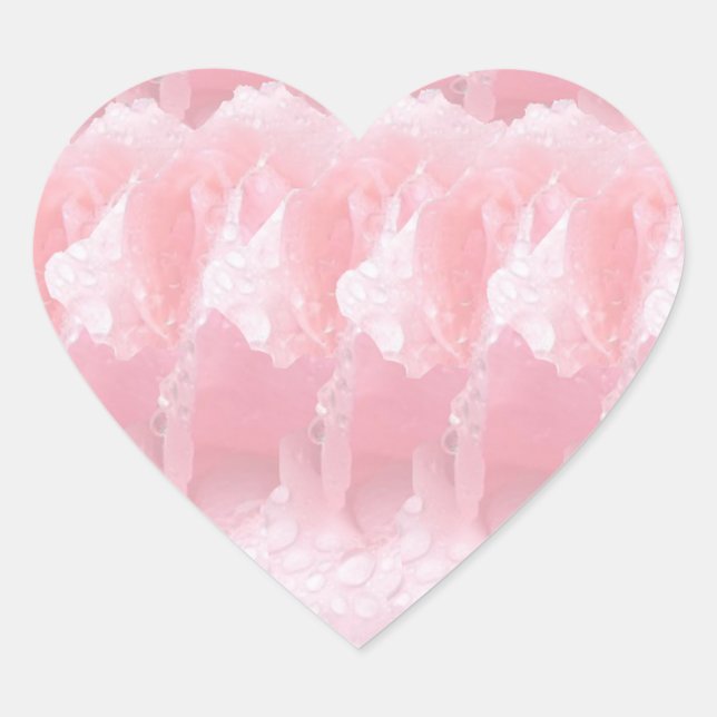 Multi Purpose Write-on n Decorative Paper Craft Heart Sticker (Front)