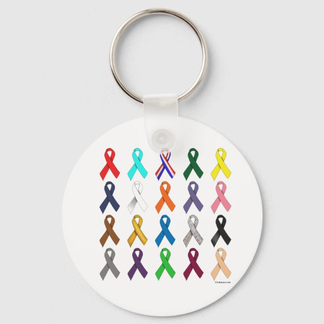 Multi-Ribbon Keychain (Front)