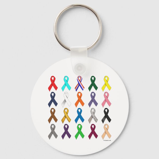 Multi-Ribbon Keychain (Front)