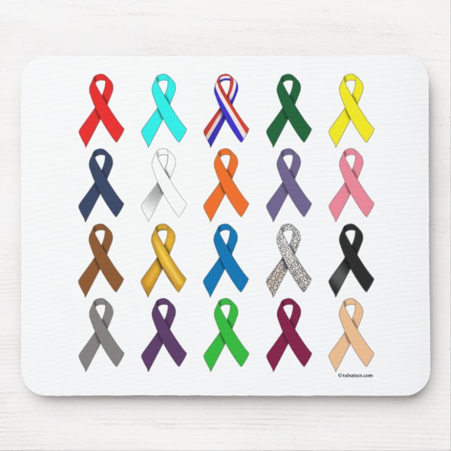 Multi-Ribbon Mouse Pad (Front)