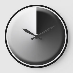 Multi Shades of Grey Wall Clock