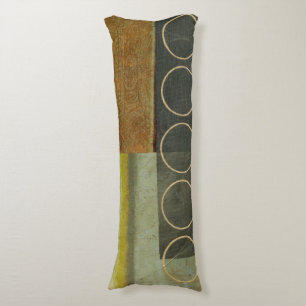 Multi-textured Abstract Painting by Vision Studio Body Pillow