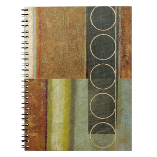 Multi-textured Abstract Painting by Vision Studio Notebook (Front)