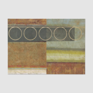 Multi-textured Abstract Painting by Vision Studio Tissue Paper