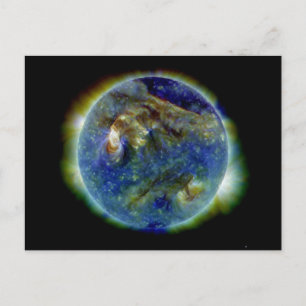 Multi-wavelength Ultraviolet Snapshot of the Sun Postcard