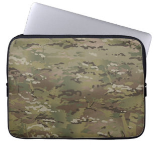 Multicam camouflage laptop sleeve