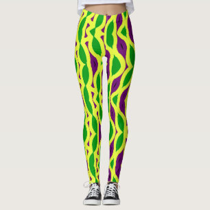 Multicolor abstract "Ratti_Creative_Arts" Leggings