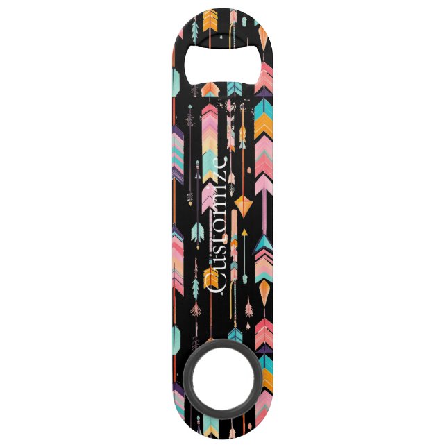 Multicolor Arrow Pattern Thunder_Cove Bar Key (Front)