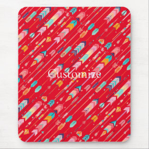 Multicolor Arrow Pattern Thunder_Cove Mouse Pad