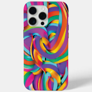 Multicolor Backgroud iPhone 15 Pro Max Case