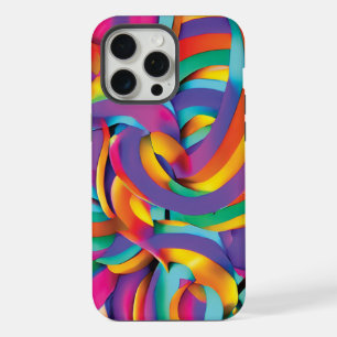 Multicolor Backgroud iPhone 15 Pro Max Case