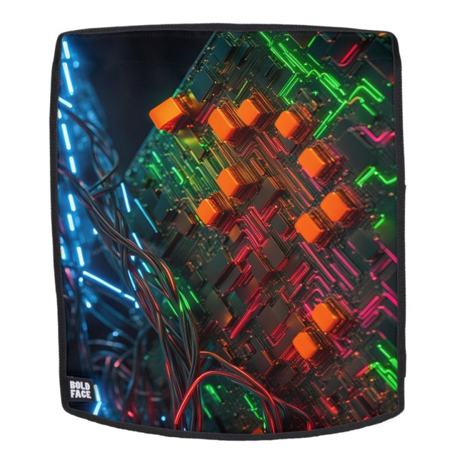 Multicolor Backpack (Removable Face)