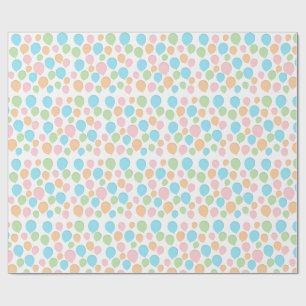 Multicolor Balloons Wrapping Paper