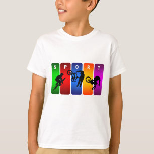 Multicolor BMX Emblem T-Shirt