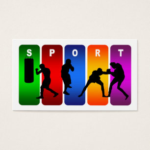 Multicolor Boxing Emblem