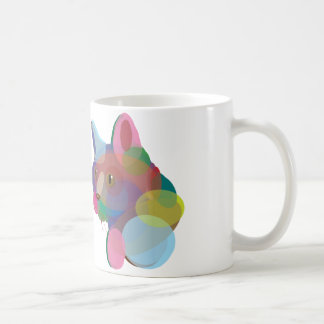 Multicolor Cat Mug