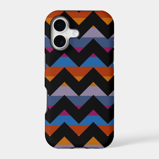 Multicolor Chevron Zigzag Stripe Pattern (Back)
