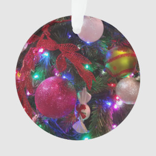 Multicolor Christmas Tree Colourful Holiday Ornament