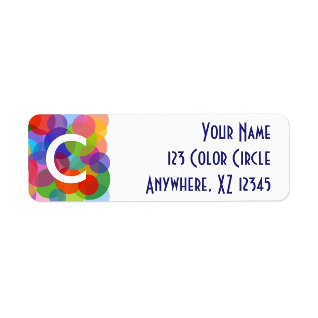 Multicolor Circles & Dots (Front)