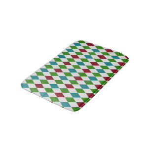 Multicolor Diamond Glitter Bath Mat