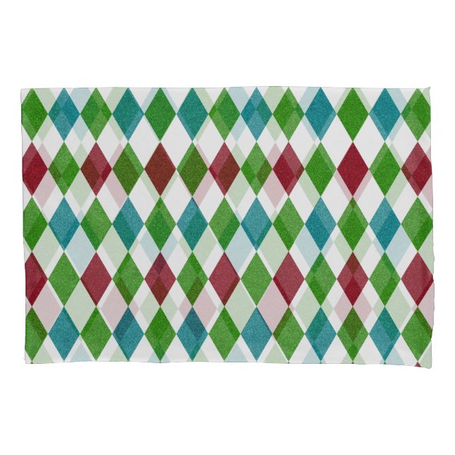 Multicolor Diamond Glitter Pillowcase (Front)