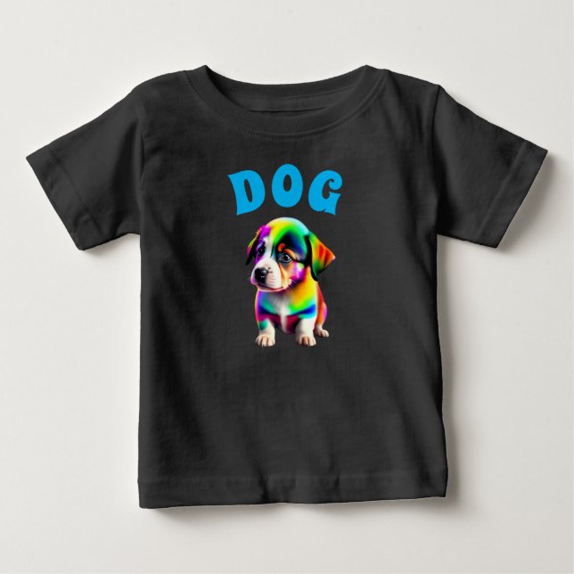 Multicolor dog t-shirt (Front)
