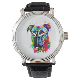 Multicolor Dog - Version 1 Watch