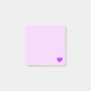 Multicolor Emoji Heart Post-it Notes