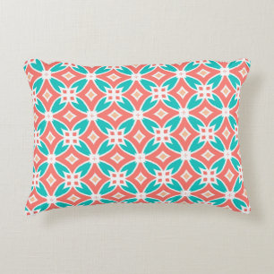 Multicolor Ethnic Pattern Accent Pillow