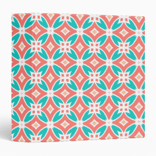 Multicolor Ethnic Pattern Binder