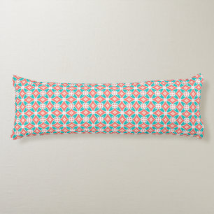 Multicolor Ethnic Pattern Body Pillow