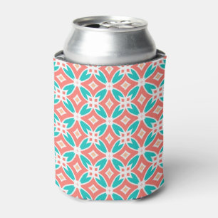 Multicolor Ethnic Pattern Can Cooler