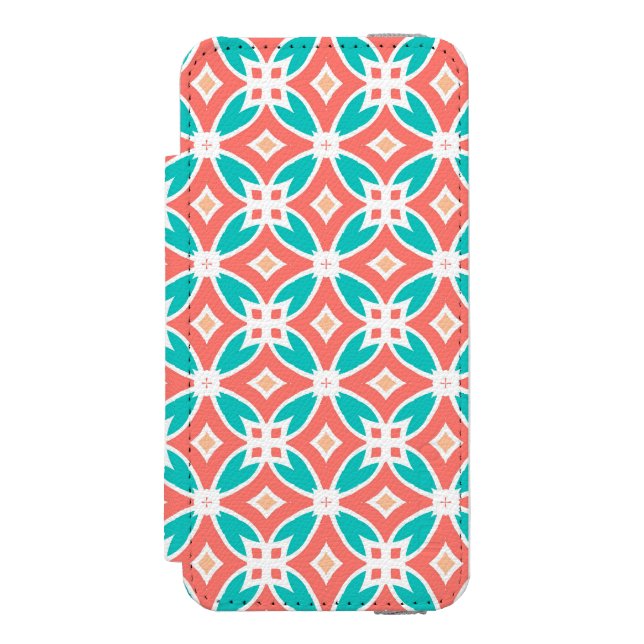 Multicolor Ethnic Pattern Incipio iPhone Wallet Case (Folio Front)
