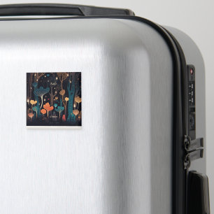 Multicolor Fantasy Scene Dishwasher Magnet