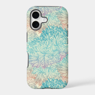 Multicolor Floral Doodle Pattern
