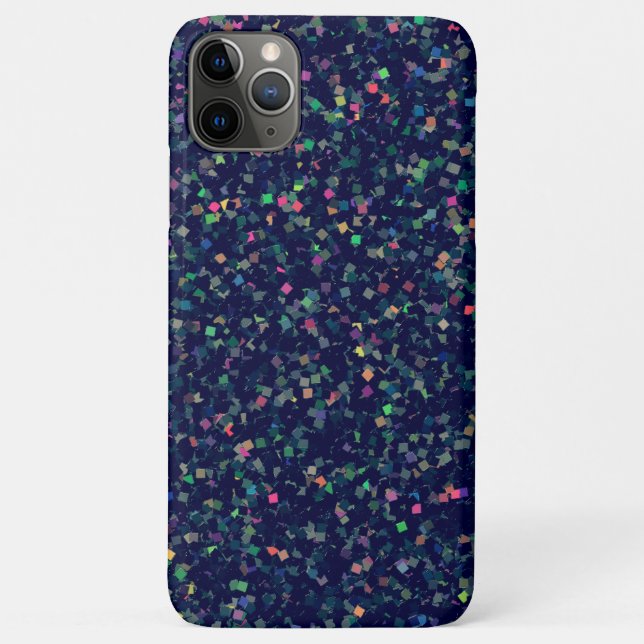 Multicolor Glitter Confetti Case-Mate iPhone Case (Back)