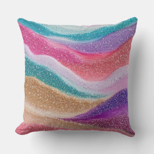 Multicolor Glitter Sparkling Sequin Cushion 