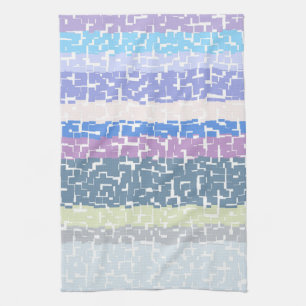 Multicolor Green/Grey/Beige/Pink/Purple/Blue Kitchen Towel