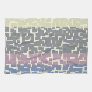 Multicolor Green/Grey/Beige/Pink/Purple/Blue Kitchen Towel
