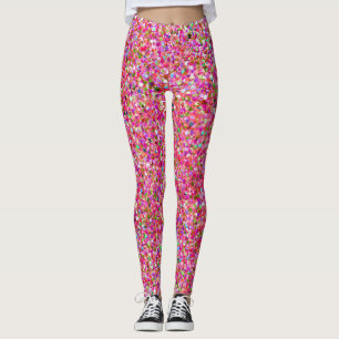 Multicolor Grit Glitter Fashion #5 Leggings