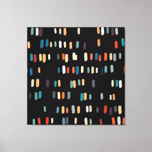 Multicolor Irregular Rectangles Canvas Print
