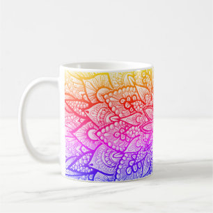 Multicolor Mandala Design Original Art Mug