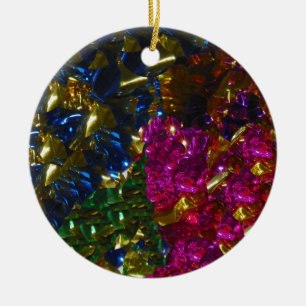 Multicolor Mix Round Ornament