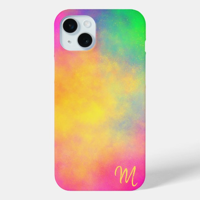 Multicolor Monogram Phone Case (Back)