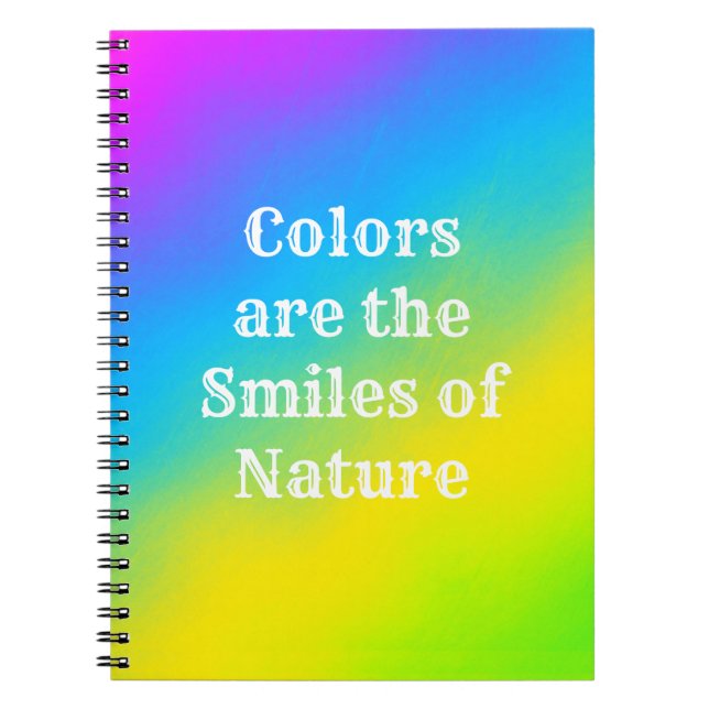 Multicolor Notebook (Front)