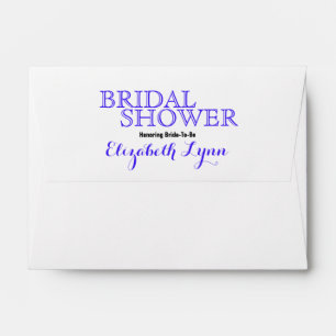Multicolor Pastel Inside Text on Back Flap Envelope