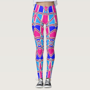 Multicolor seamless pattern "Ratti_Creative_Arts" Leggings