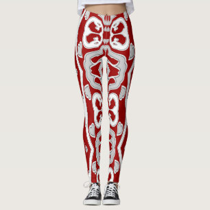 Multicolor seamless pattern "Ratti_Creative_Arts" Leggings