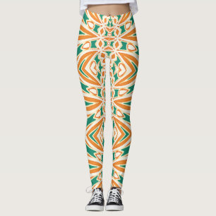 Multicolor seamless pattern "Ratti_Creative_Arts" Leggings