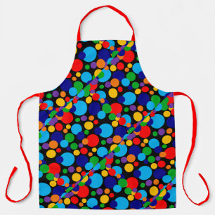 Multicolor Spots & Dots Apron